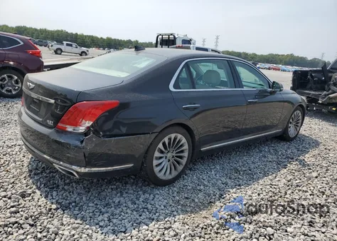 2018 Genesis G90 Premium из США, поврежденный, VIN KMHG34JAXJU037647